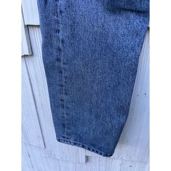 Agolde 90s Mid Rise Loose Fit Straight Leg Distressed Jeans Cotton Denim Size 25 - Picture 5 of 11